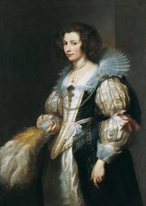 Porträt von Maria Louis de Tassis (1611-1638), Tochter von Kanonikus Antoine de Tassis