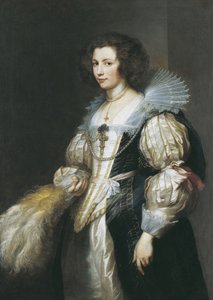 Porträt von Maria de Tassis (1611-1638), um 1629-1630 von Anthony van Dyck