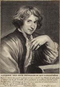 Porträt von Sir Anthony van Dyck von Anthony van Dyck