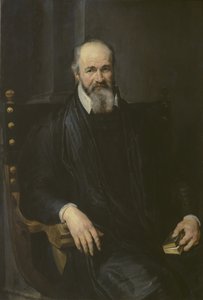 Porträt eines Mannes in einem Sessel, 1616-18