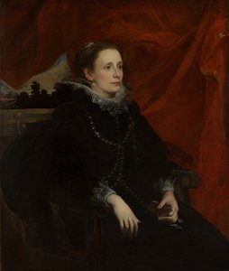 Porträt einer Frau, genannt die Marchesa Durazzo von Anthony van Dyck
