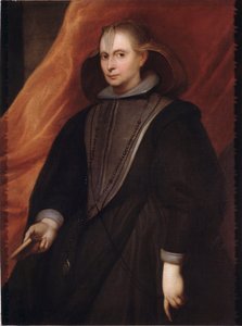 Porträt einer Dame aus Genua von Anthony van Dyck