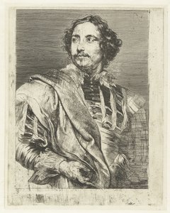 Porträt von Paulus Pontius von Anthony van Dyck