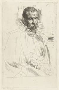 Porträt von Pieter Brueghel dem Jüngeren