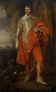 Robert Rich 1587-1658, zweiter Earl of Warwick, um 1632-35 von Anthony van Dyck