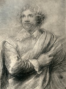 Studie für das Gemälde des Graveurs Peter De Jode der Jüngere, 1913 von Anthony van Dyck