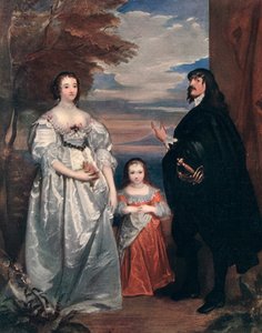 Der Earl und die Countess von Derby und Kind, 1632-1641 von Anthony van Dyck
