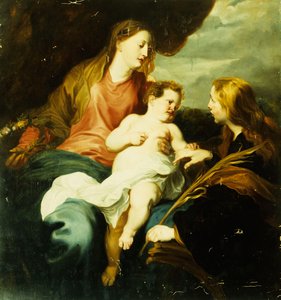 Die Heilige Familie von Anthony van Dyck