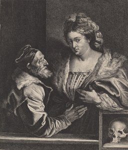 Tizians Geliebte von Anthony van Dyck
