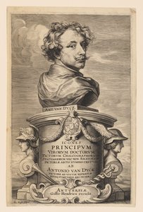 Titelseite, aus den Icones Principum Virorum