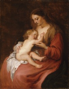Madonna mit Kind von Anthony van Dyck