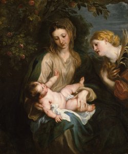 Jungfrau und Kind mit der heiligen Katharina von Alexandria, ca. 1630