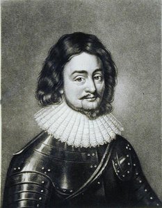 Friedrich V. (1596-1632) König von Böhmen, Kurfürst von der Pfalz, Illustration aus Portraits of Characters Illustrious in British History, graviert von Robert Dunkarton (Mezzotinto)
