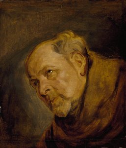 Kopf eines Mönchs (Jan Malderus, Bischof von Antwerpen, als Heiliger Bonaventura)