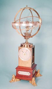 Astronomische Uhr, 1773 (vergoldetes Kupfer)