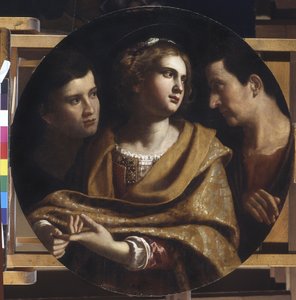 Streit der heiligen Katharina (?)
