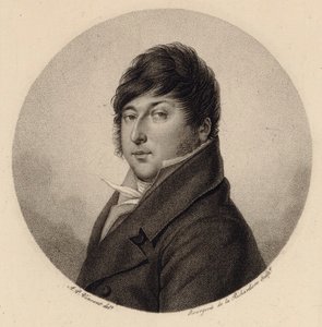 Porträt des Komponisten Rodolphe Kreutzer 1766-1831 von Antoine Achille Bourgeois de La Richardiere