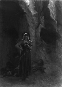 Auf Wache von Antoine Auguste Ernest Hebert