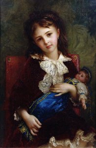Porträt von Catherine du Bouchage, 1879 von Antoine Auguste Ernest Herbert or Hebert