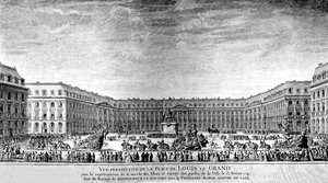 Place de Louis le Grand in Paris von Antoine Benoist or Benoit du Cercle