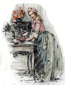 Porträt von Charlotte
