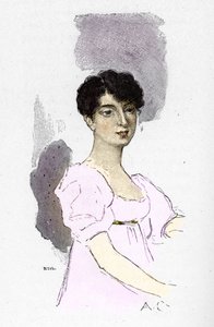 Porträt von Louise Catherine Eleonore Denuelle