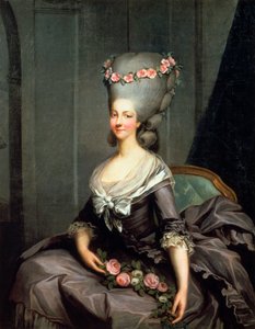 Die Prinzessin Lamballe, spätes 18. Jahrhundert von Antoine Callet