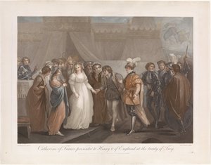 Catherine von Valois und König Heinrich V. von England