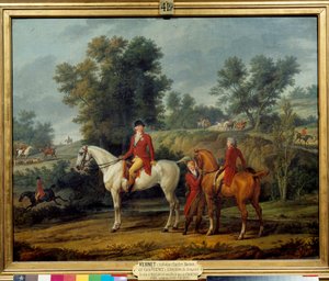 Abfahrt zur Jagd von Herzog Louis Philippe II Joseph d