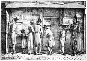 Delpechs Lithografiewerkstatt, ca. 1818