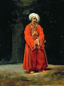 Porträt eines Orientalen, 1818 von Antoine Charles Horace Vernet
