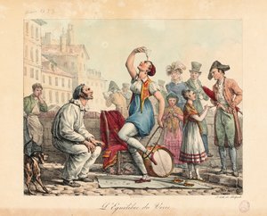 Der Glasbalancierer, 1815-30
