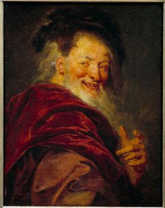 Porträt von Demokrit (460 - 370 v. Chr.) Griechischer Philosoph. Gemälde von Antoine Coypel (1661-1722)