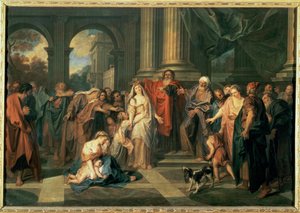 Susanna der Ehebruch beschuldigt von Antoine Coypel