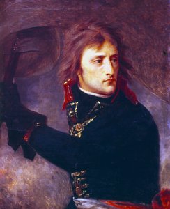 Bonaparte an der Brücke von Arcole, 1796