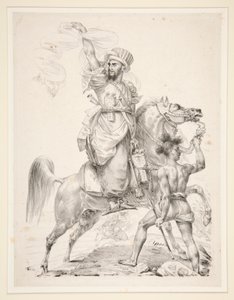 Chef der Mamelucken zu Pferd von Antoine Jean Gros