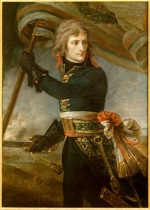 Napoleon Bonaparte an der Brücke von Arcole (17. November) von Antoine Jean Gros