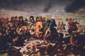 Napoleon auf dem Schlachtfeld von Eylau, 9. Februar 1807, 1808 von Antoine Jean Gros