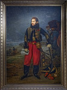 Porträt von General Antoine Charles Louis de Lasalle, der die Kapitulation der Garnison von Stettin entgegennimmt, 1808 von Antoine Jean Gros