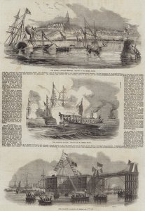 Der Besuch Ihrer Majestät in Frankreich von Antoine Leon Morel Fatio
