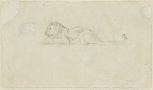 Sitzende Löwin von Antoine Louis Barye