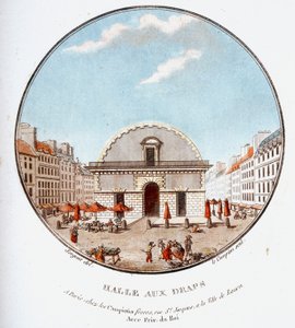 In pittoresken Ansichten der Hauptgebäude von Paris von Sergeant