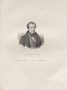 Porträt des Schriftstellers James Fenimore Cooper von Antoine Maurin