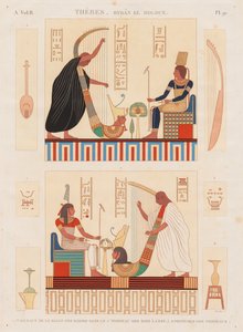Beschreibung Ägyptens: Theben Byban el Molouk, Bd. II, Taf. 91 von Antoine Maxime Monsaldy