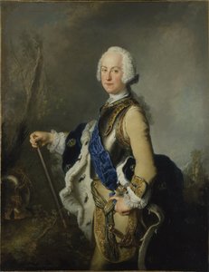 Porträt von Adolf Friedrich von Antoine Pesne