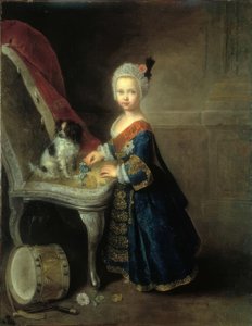 Friedrich II., Kronprinz mit Orden / Pesne
