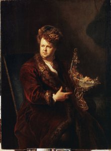 Porträt des Juweliers Johann Melchior Dinglinger von Antoine Pesne