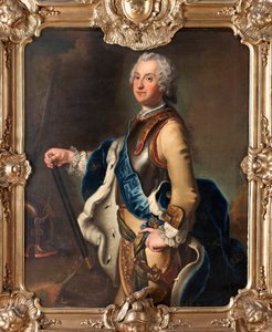 Porträt von Adolf Friedrich 1710-1771, Kronprinz von Schweden von Antoine Pesne