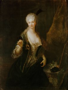 Porträt von Dorothea Luise von Wittenhorst-Sonsfeld 1681-1746 von Antoine Pesne