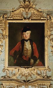 Porträt von Wilhelmine Dorothee von der Marwitz 1718-1787, ca. 1739 von Antoine Pesne